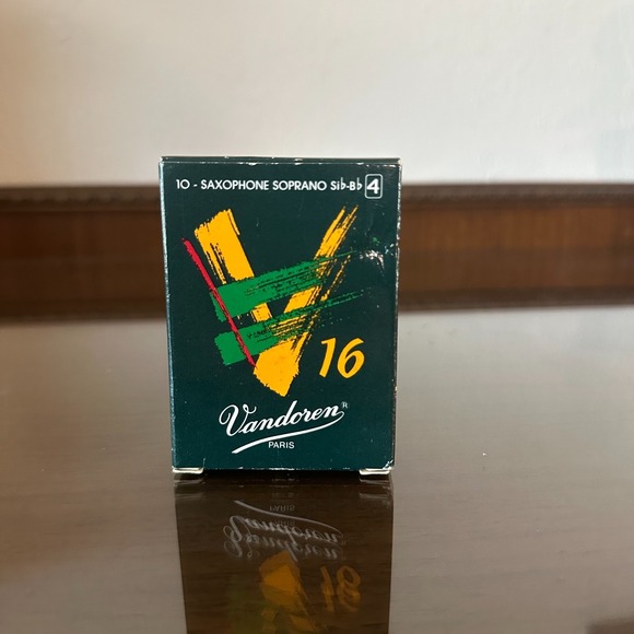 Other - Vandoren Saxophone Soprano V16 Reeds Strength‎ 4, SR704 Box of 9